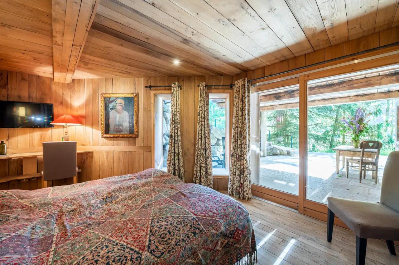 שאמוני Chalet Ananda Avec Sauna, Baignoire Balneo Et Terrasse מראה חיצוני תמונה