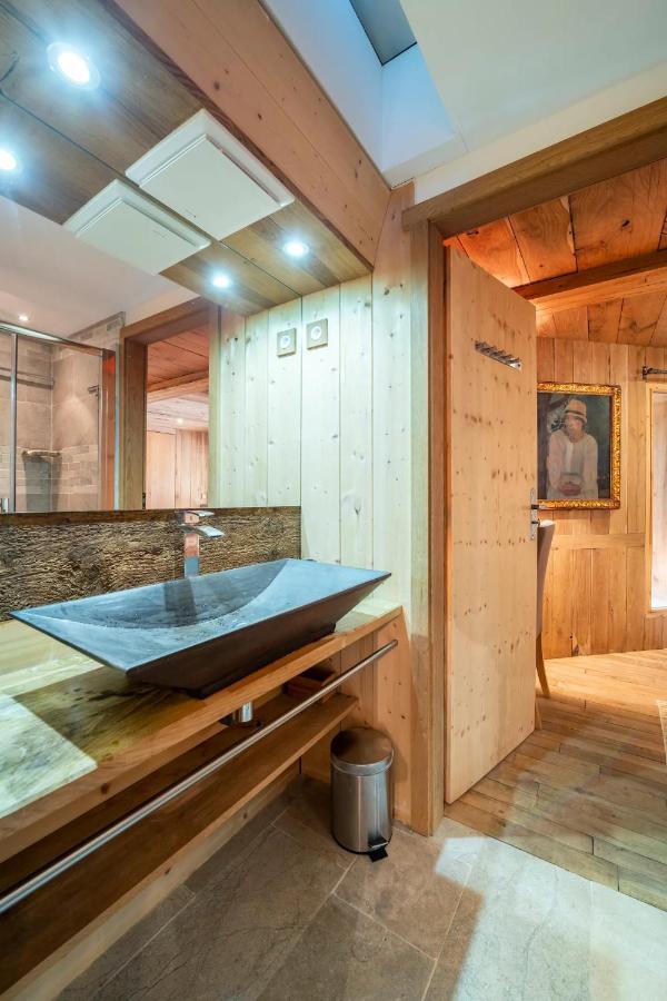 שאמוני Chalet Ananda Avec Sauna, Baignoire Balneo Et Terrasse מראה חיצוני תמונה